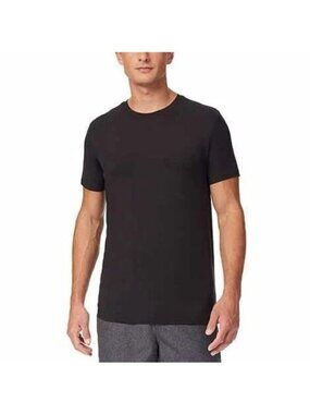 NWT Kirkland Signature Men's S Crew Neck T-Shirts 6-Pack Black